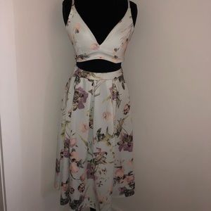 Boohoo Floral 2-Piece set